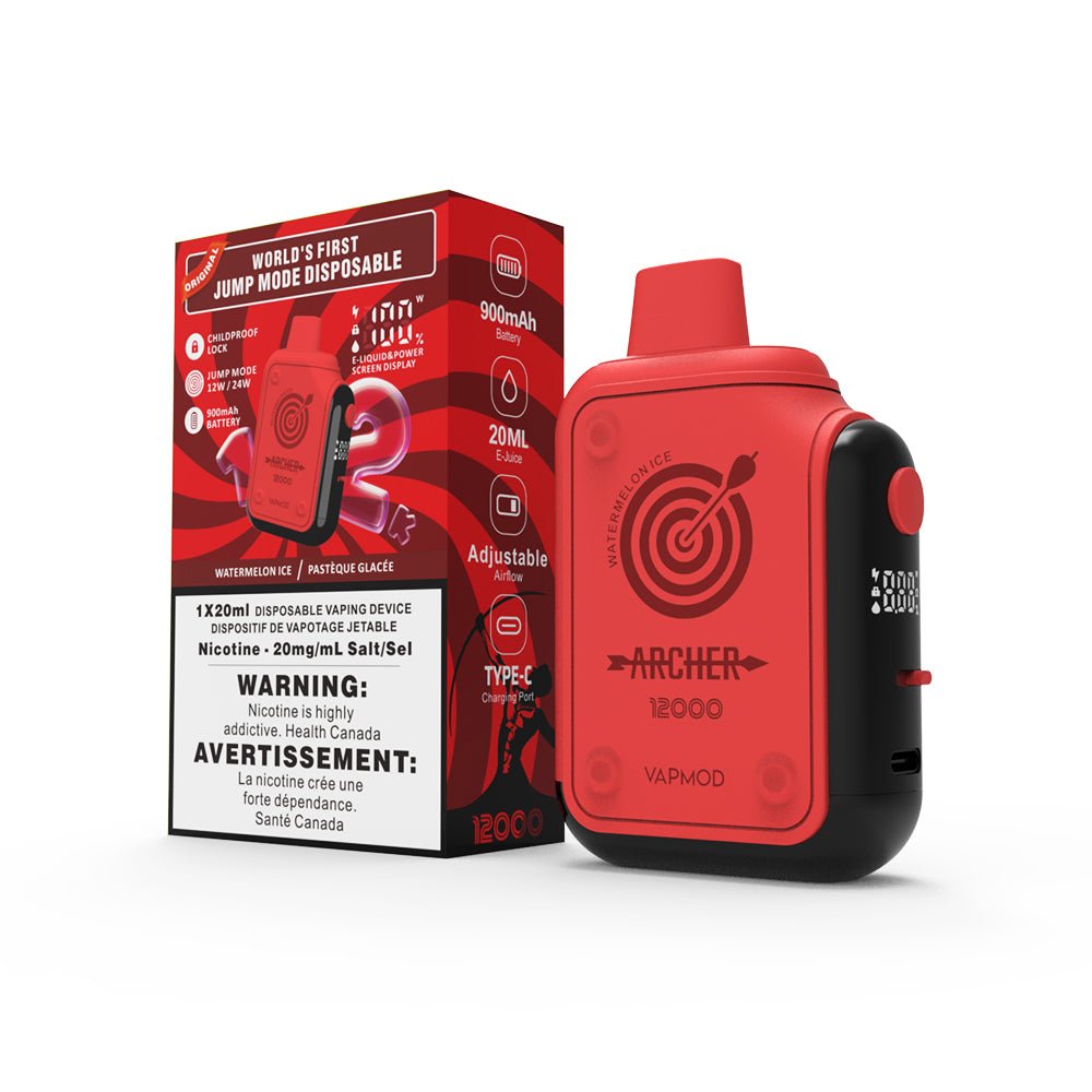 Archer By VapMod 12000 Puffs Disposable - VAPEPUB