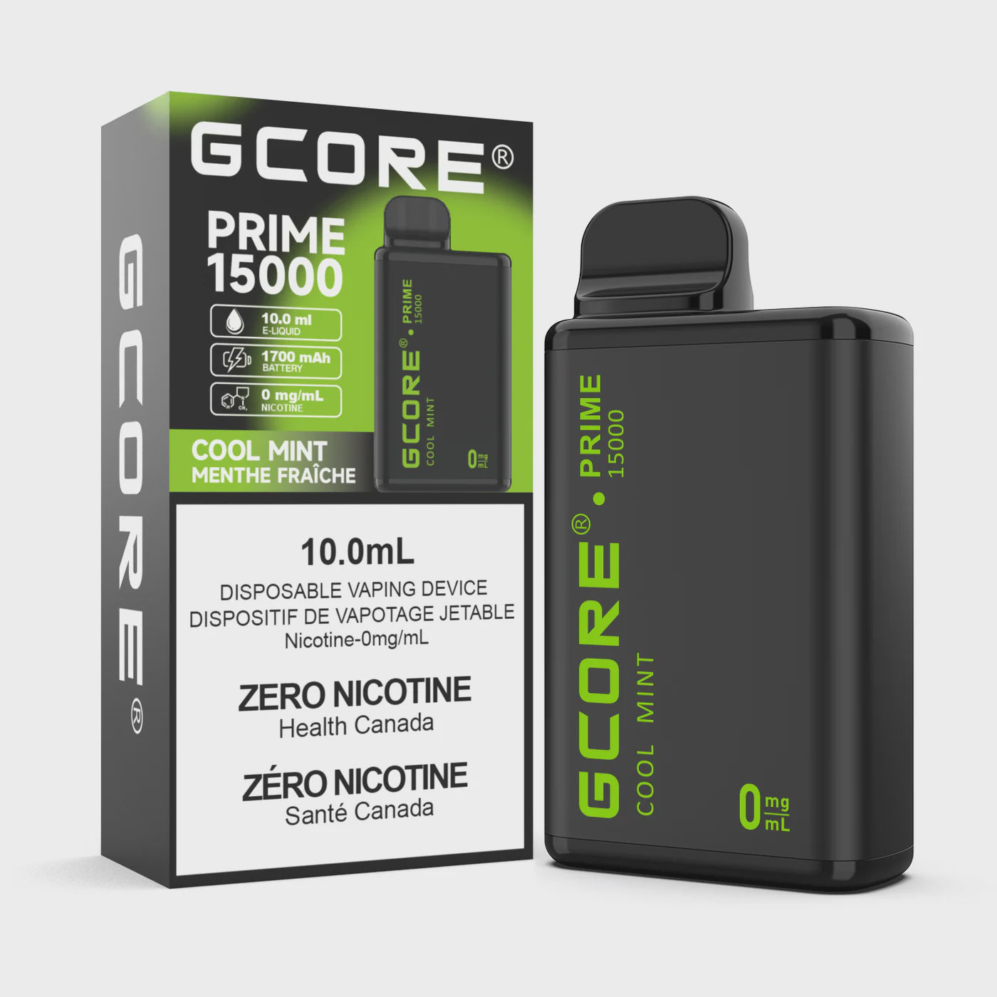 Gcore Prime 15K 0mg/mL - VAPEPUB