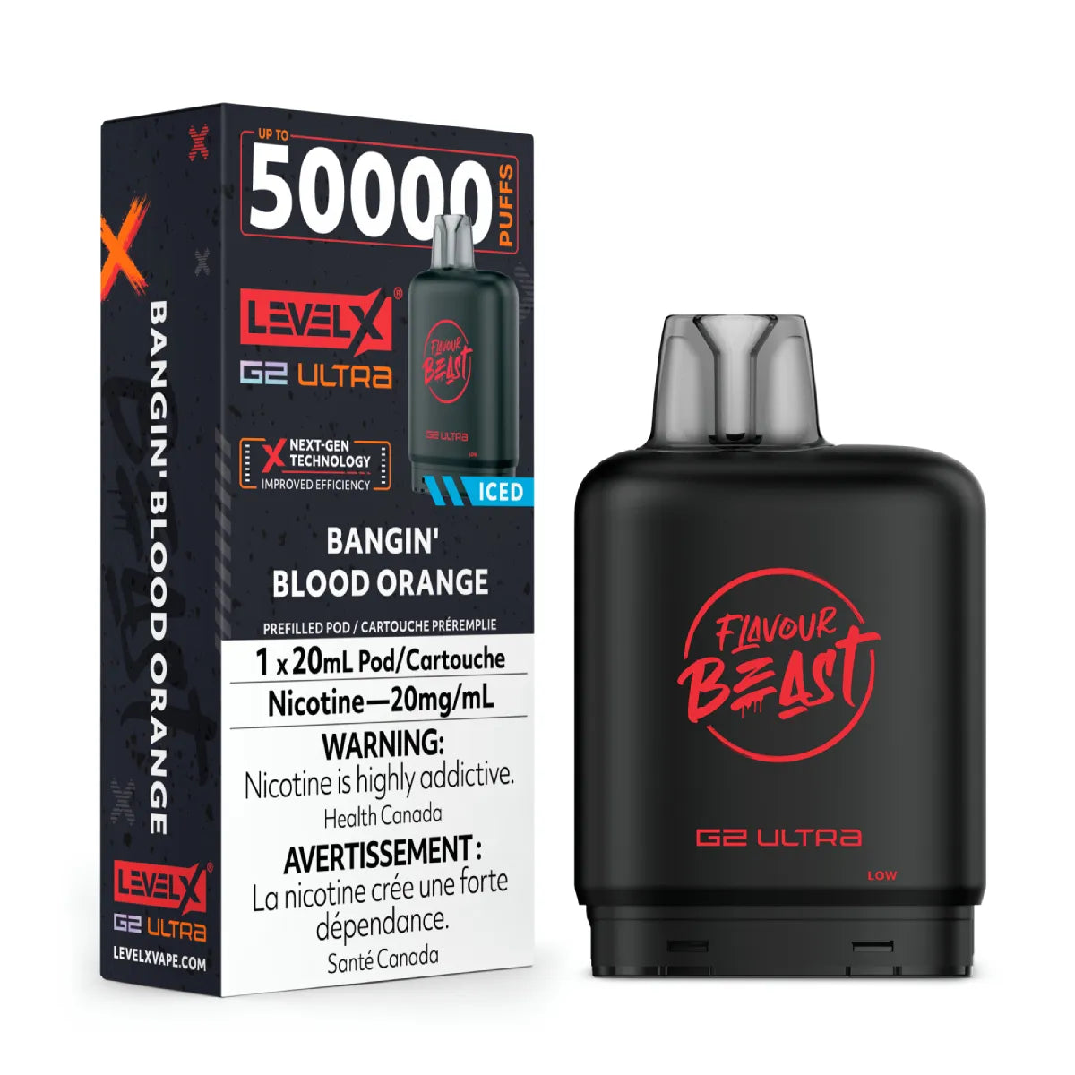 Level X Flavour Beast G2 Ultra Pods 50K - VAPEPUB