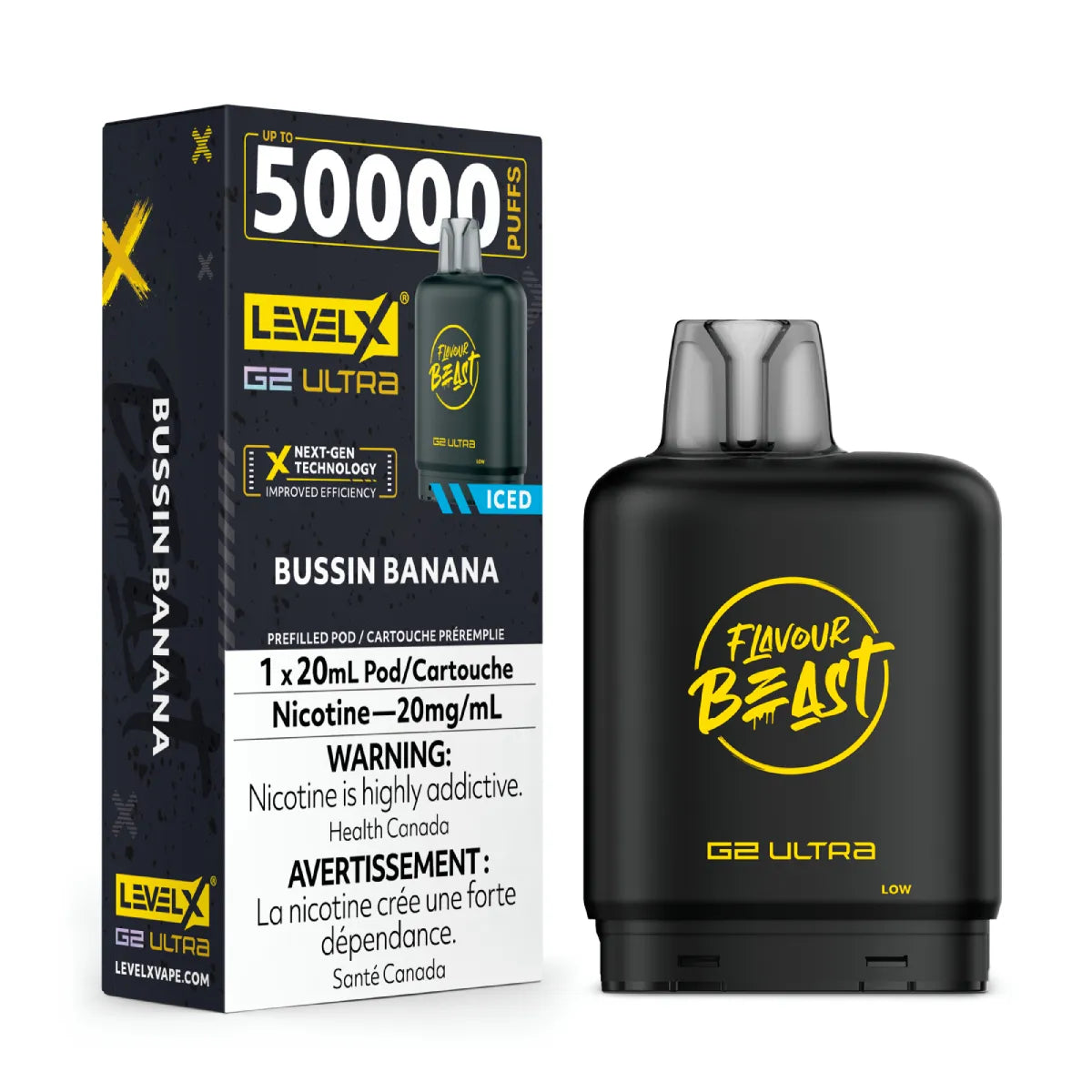 Level X Flavour Beast G2 Ultra Pods 50K - VAPEPUB