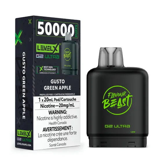 Level X Flavour Beast G2 Ultra Pods 50K - VAPEPUB