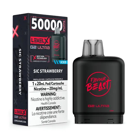 Level X Flavour Beast G2 Ultra Pods 50K - VAPEPUB