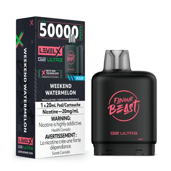 Level X Flavour Beast G2 Ultra Pods 50K - VAPEPUB