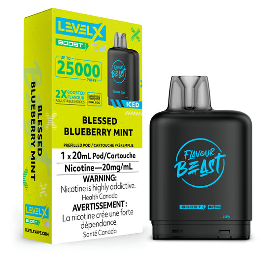 Flavour Beast Level X Boost Pods 25K - VAPEPUB