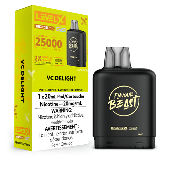 Flavour Beast Level X Boost Pods 25K - VAPEPUB