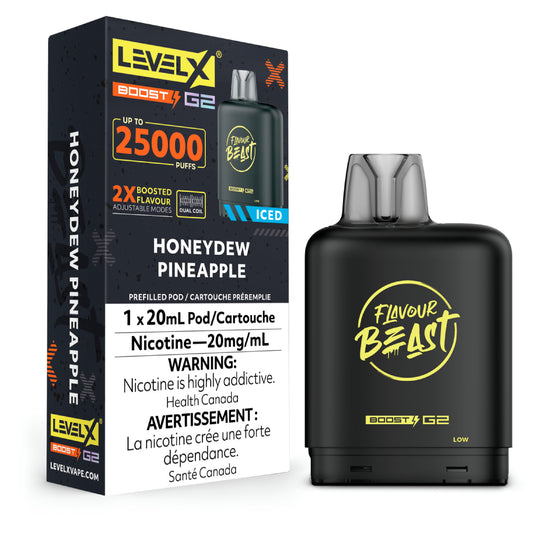 Flavour Beast Level X Boost Pods 25K - VAPEPUB