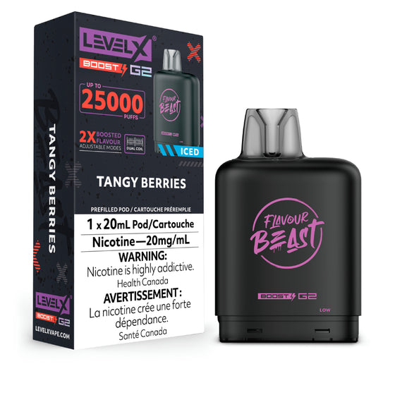 Level X Flavour Beast Boost G2 Pods 25K - VAPEPUB