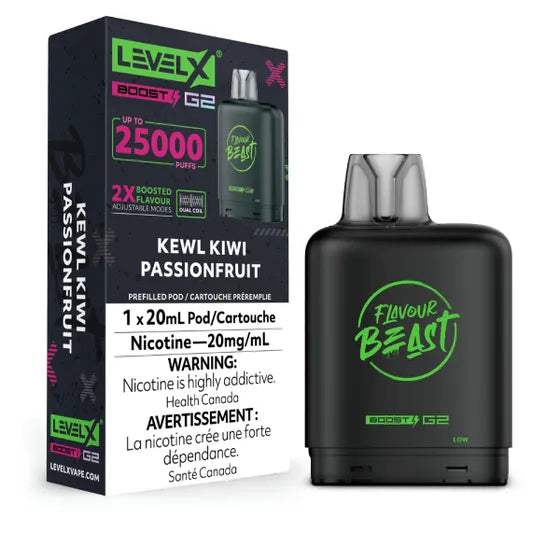 Flavour Beast Level X Boost Pods 25K - VAPEPUB