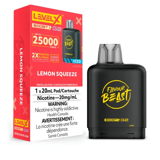 Flavour Beast Level X Boost Pods 25K - VAPEPUB