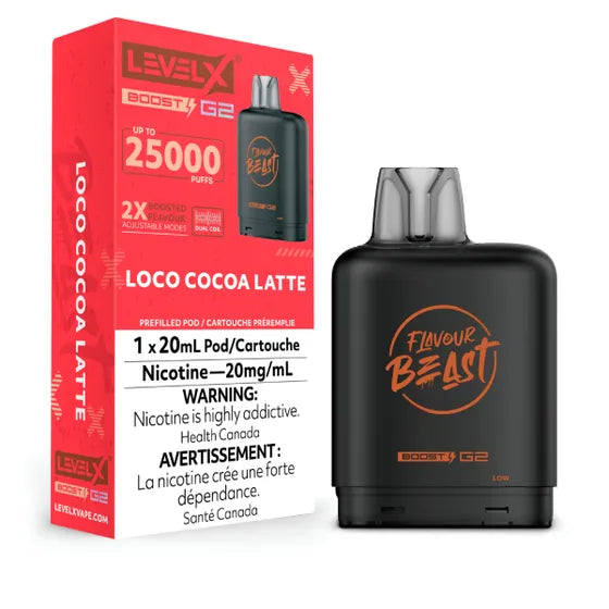 Flavour Beast Level X Boost Pods 25K - VAPEPUB