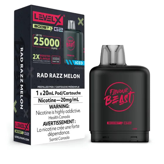 Flavour Beast Level X Boost Pods 25K - VAPEPUB