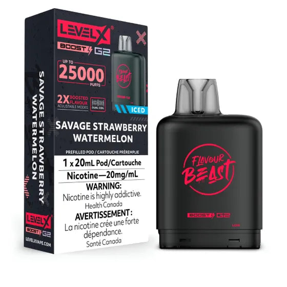 Flavour Beast Level X Boost Pods 25K - VAPEPUB