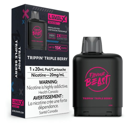 Flavour Beast Level X Boost Pods 15K - VAPEPUB