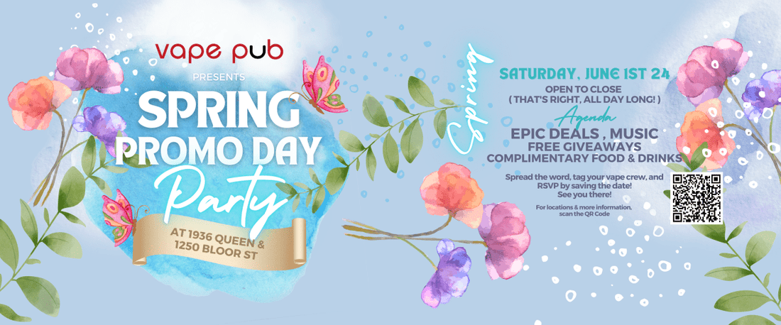 Vape Pub Party & Promo Day: It's Gonna Be Lit! - VAPEPUB