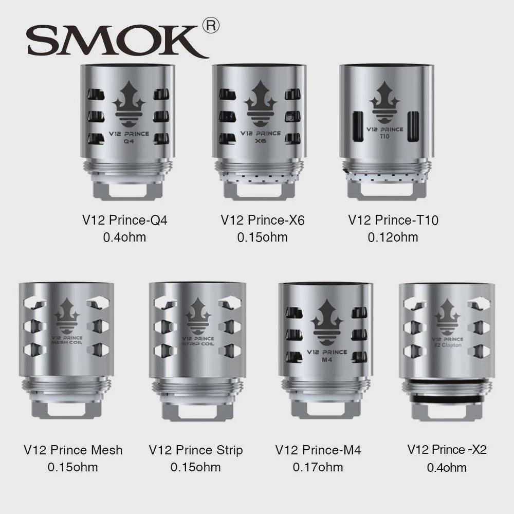 SMOK V12 P-Tank Coil (3 Pack) (TFV 12 Prince )
