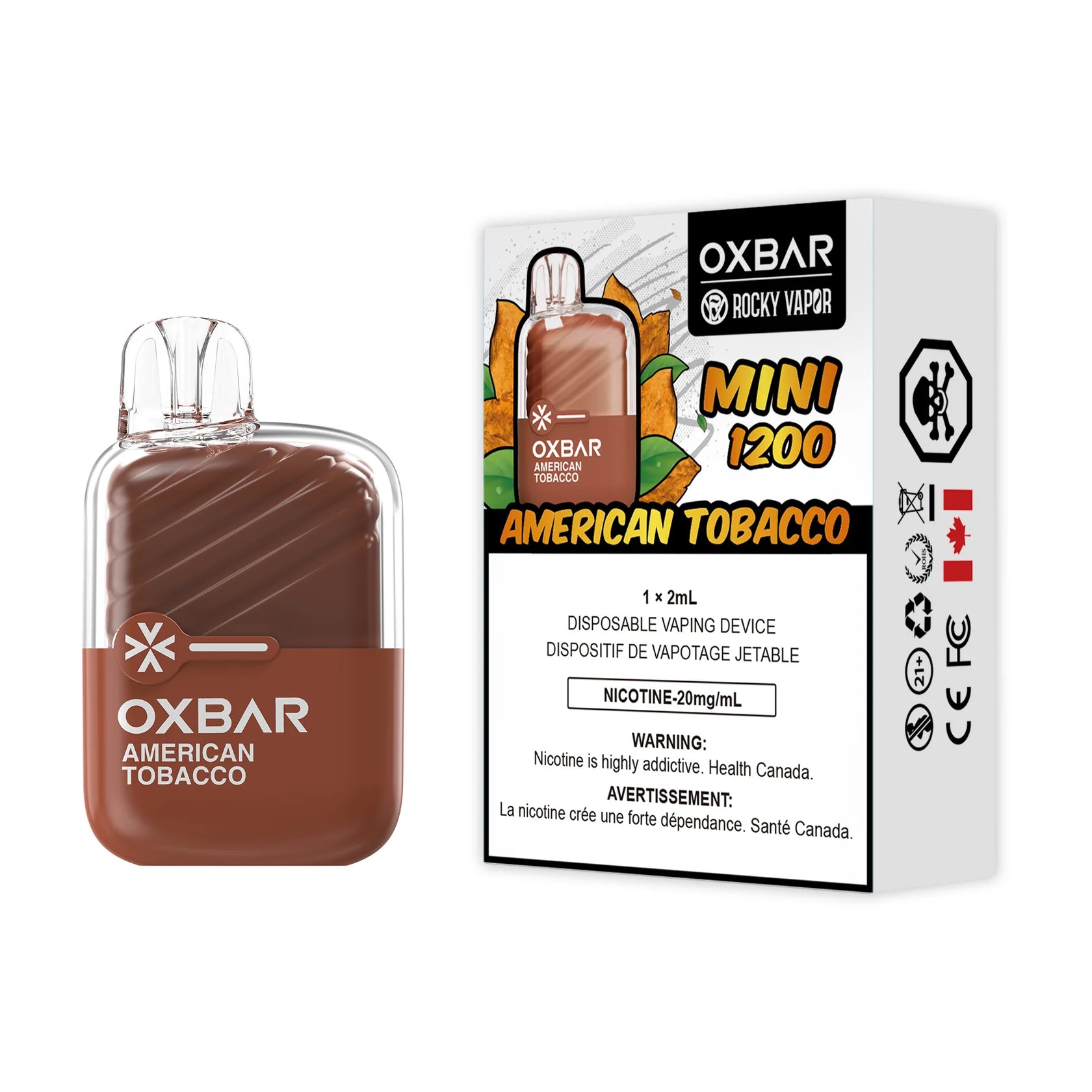 Oxbar Mini 1200 Disposable Oxbar Mini 1200 Disposable