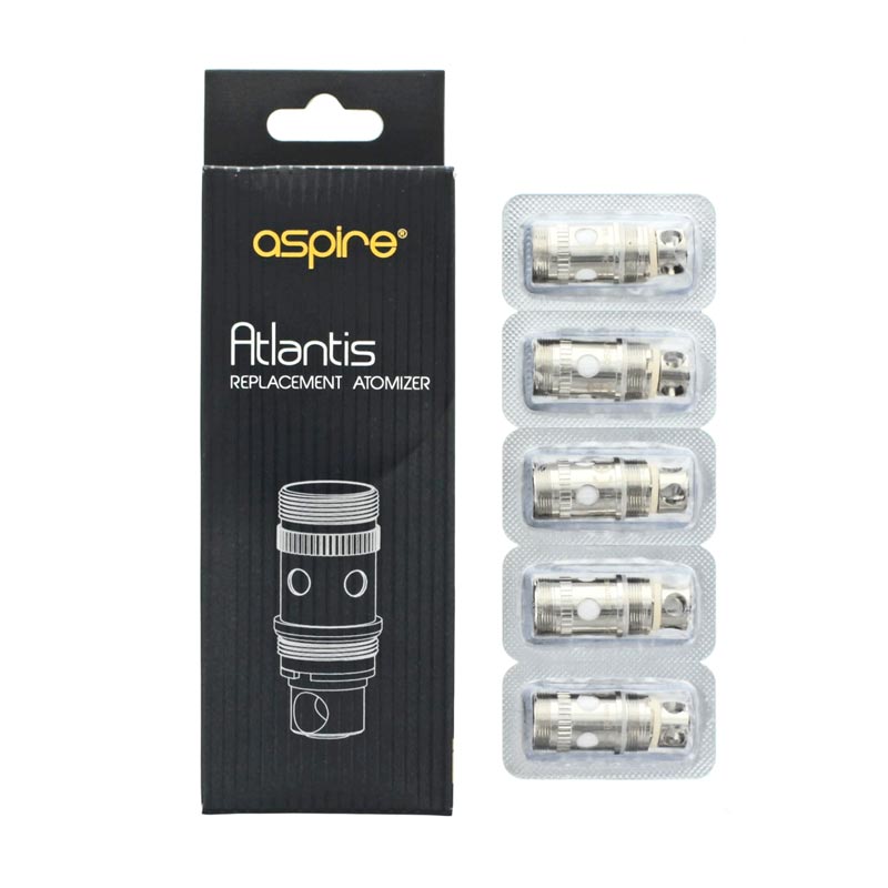 Aspire Atlantis Replacement Coils 5-Pack - VAPEPUB