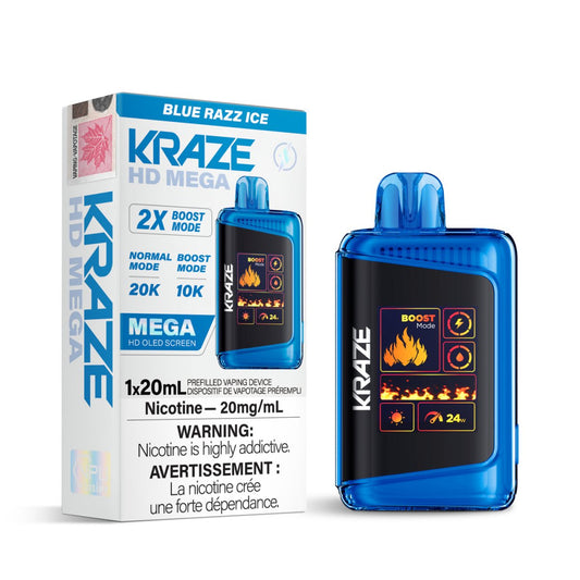 Kraze HD Mega 20K - VAPEPUB