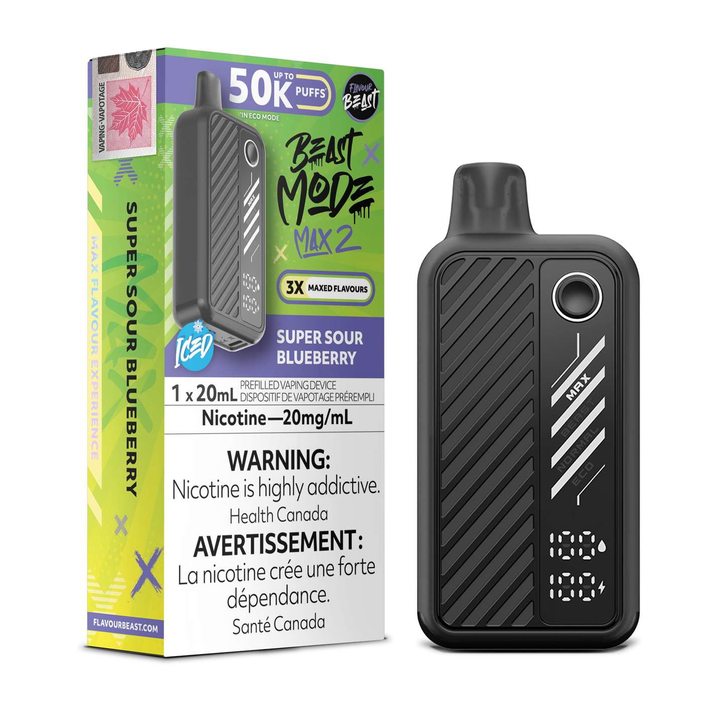 Flavour Beast Mode MAX 2 Disposable - VAPEPUB