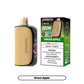 Orbito Lumo AI 120K disposable vape in green with sleek design and vibrant color, featuring the Orbito branding on the device.