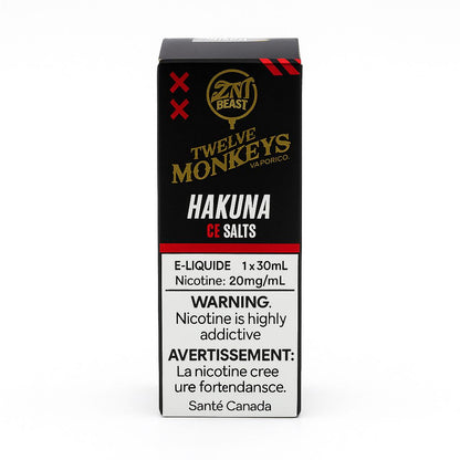 Flavour Beast X Twelve Monkeys Salt Nic 30 ML