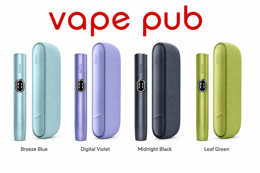IQOS ILUMA i Kit tobacco Heets device with sleek design and electronic heating system, used for heated tobacco consumption.