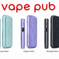 IQOS ILUMA i PRIME Kit tobacco Heets device by IQOS, showing the sleek electronic smoking device with LED indicator and accessories.