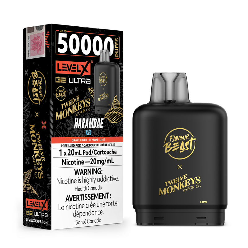 Level X Flavour Beast G2 Ultra Pods 50K - VAPEPUB