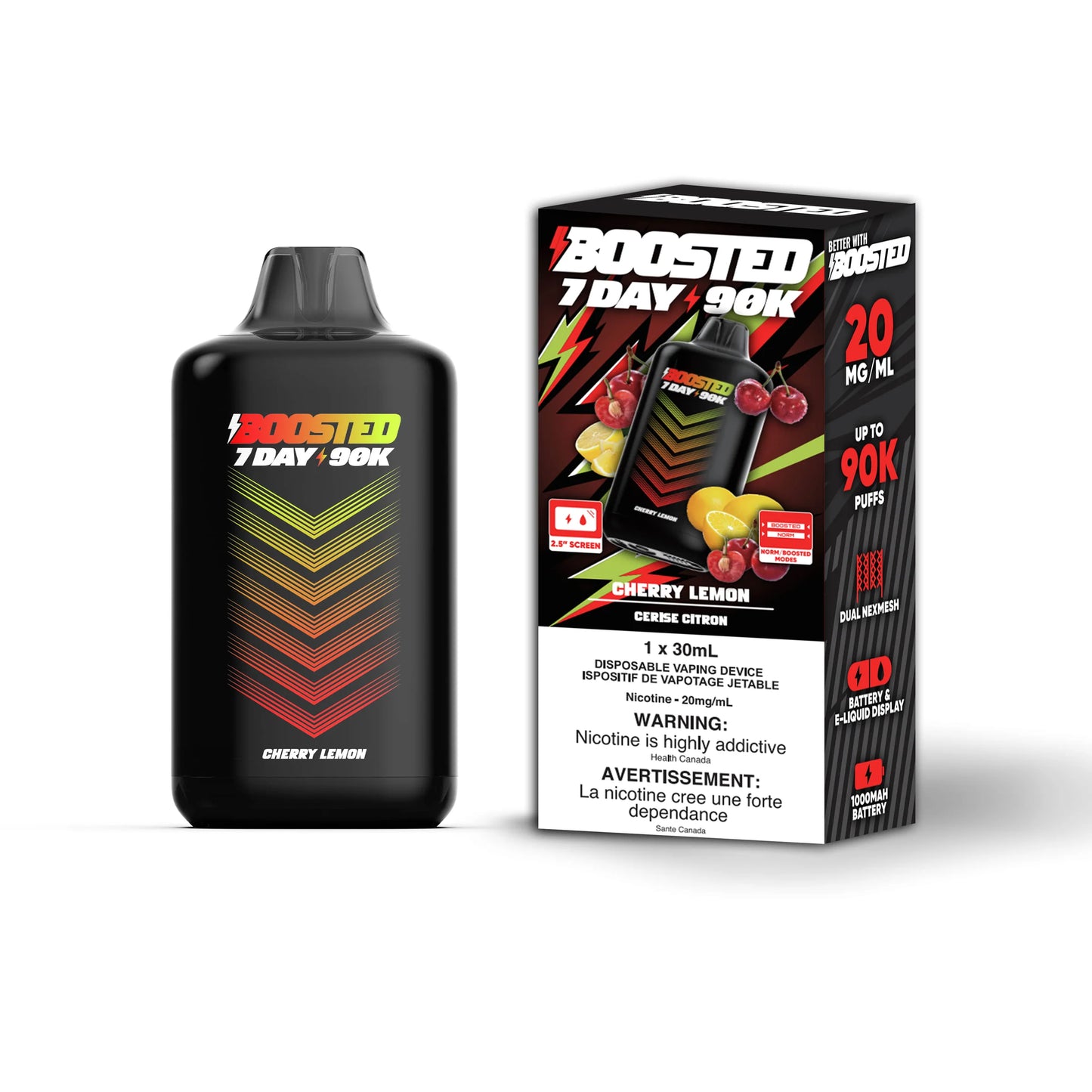 Boosted 7 Day 90K Disposable - VAPEPUB