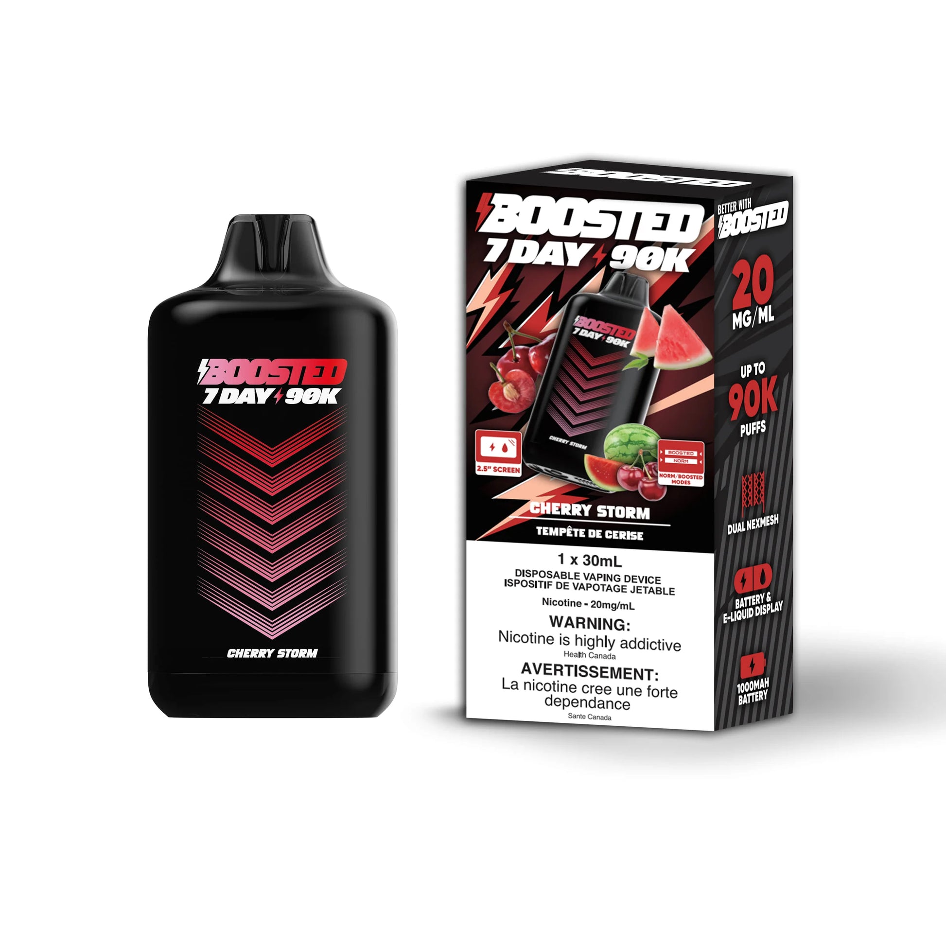 Boosted 7 Day 90K Disposable - VAPEPUB