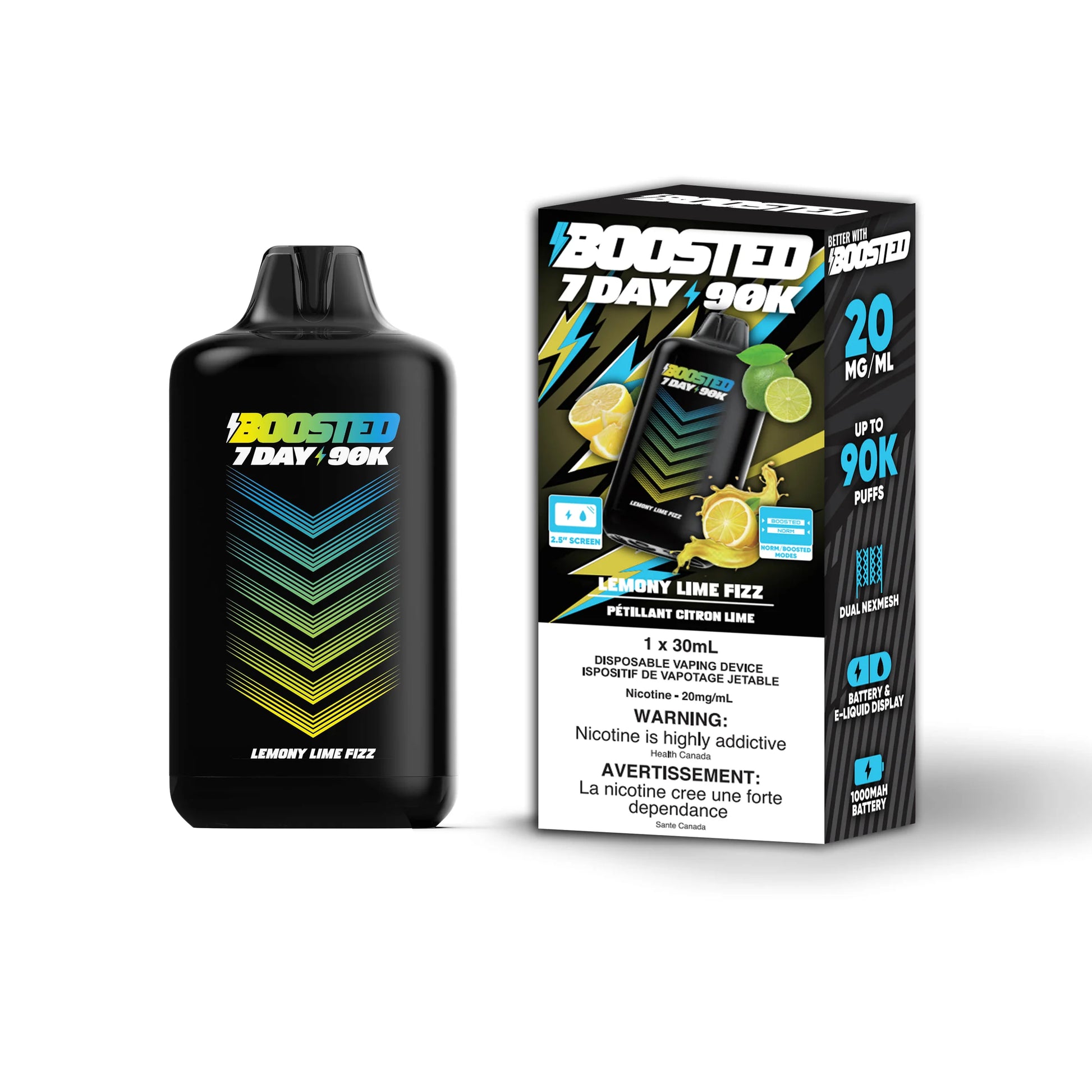 Boosted 7 Day 90K Disposable - VAPEPUB