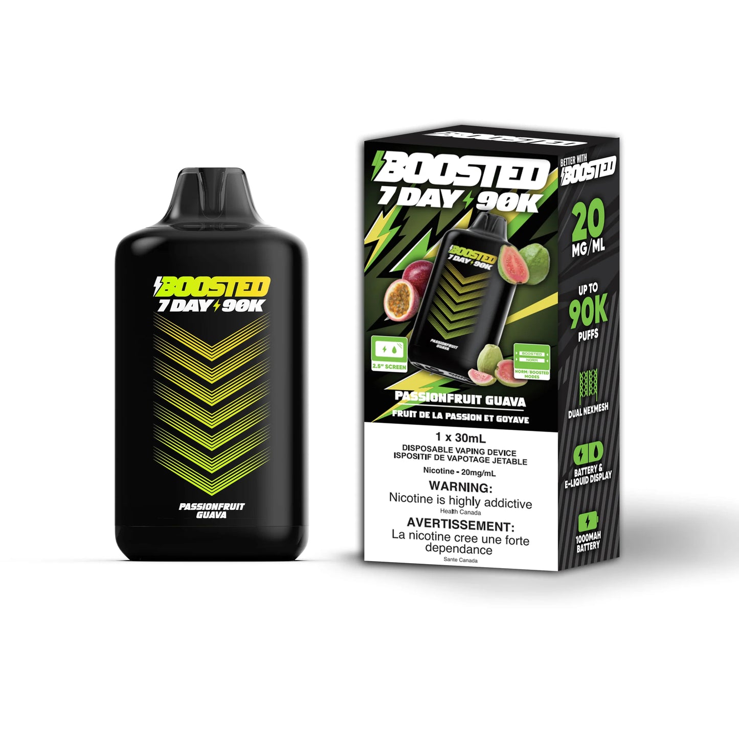 Boosted 7 Day 90K Disposable - VAPEPUB