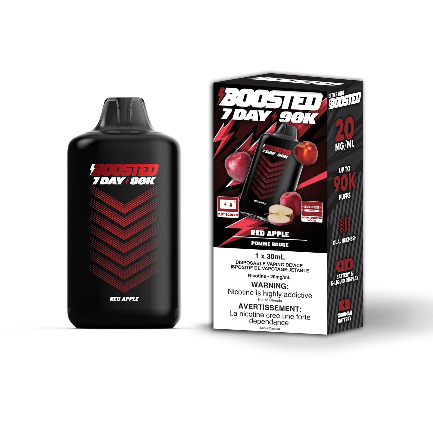 Boosted 7 Day 90K Disposable - VAPEPUB