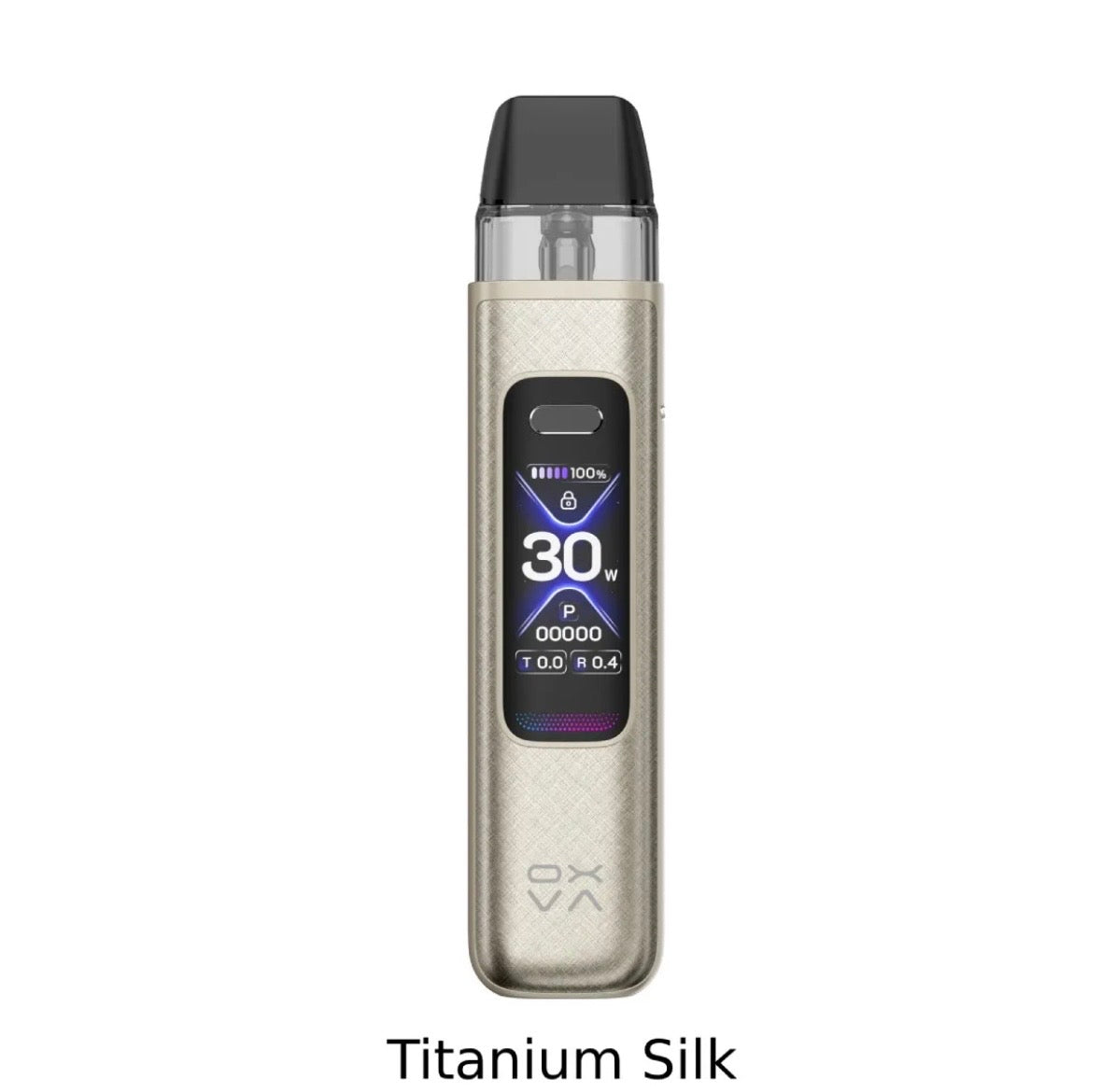 Oxva XLIM Pro 3 Open Pod Kit with 2mL capacity, CRC version, showing sleek design and pod system for vaping.