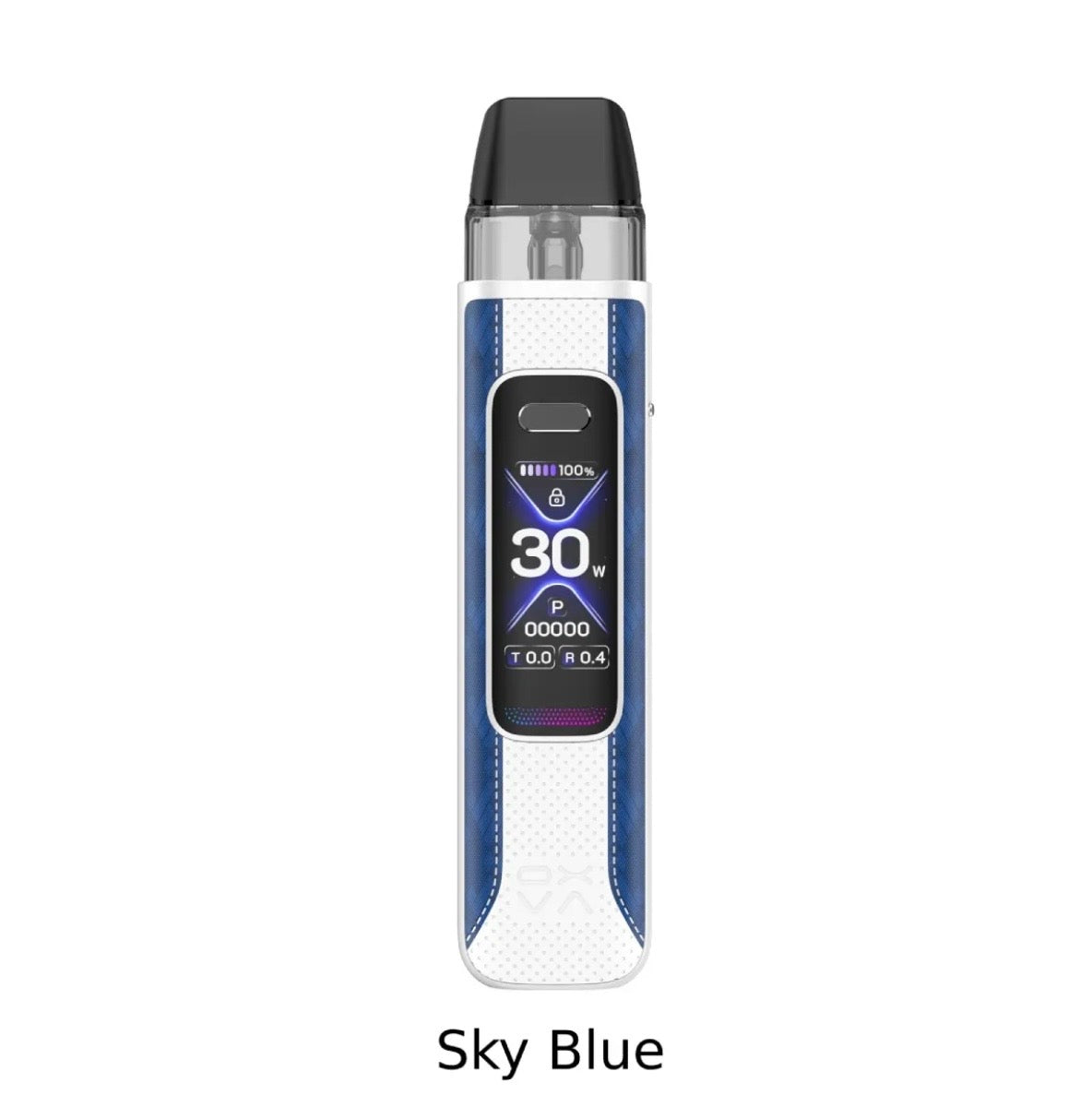 Oxva XLIM Pro 3 Open Pod Kit with 2mL capacity, CRC version, showing sleek design and pod system for vaping.