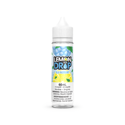 Lemon Drop Iced FB 60 ML E-Juice by Lemon Drop, featuring a clear bottle with lemon and ice imagery on the label.