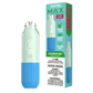 Disposable OVNS Max 3k vape device with sleek design and compact size, featuring a clear mouthpiece and LED indicator.