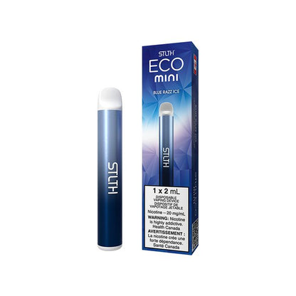 STLTH Stlth Eco Mini disposable vape device in sleek design, compact and portable for convenient use.