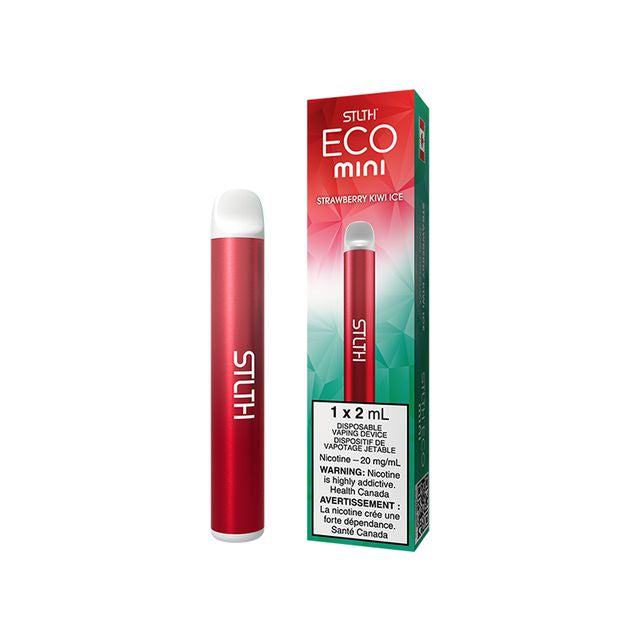STLTH Stlth Eco Mini disposable vape device with sleek design and compact size, ideal for easy vaping on the go.