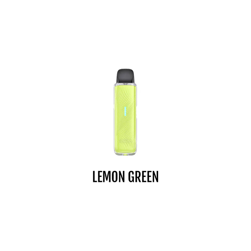 UWELL Caliburn G5 Lite Pod Kit with sleek design, showing the compact pod device and replaceable pods in a close-up shot.