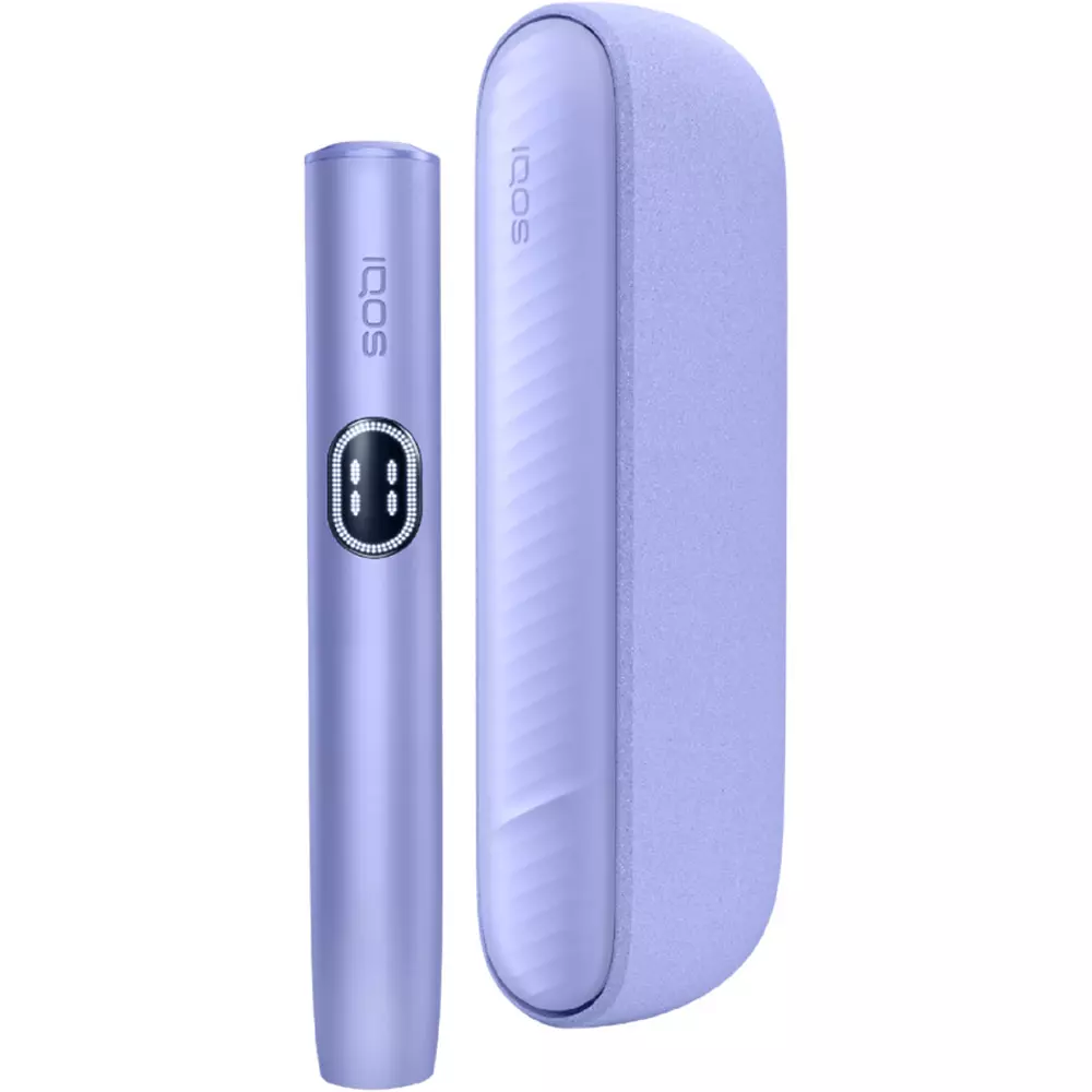 IQOS ILUMA i Kit tobacco Heets device from IQOS, featuring a sleek design and modern heating technology for tobacco use.