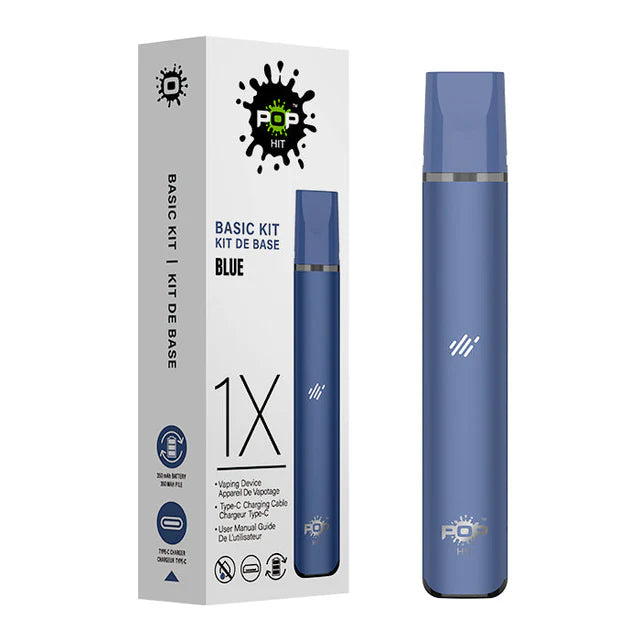 PoP HIT Pop Hit Device, pre-filled pod vaporizer with sleek design and compact size, ideal for convenient vaping.