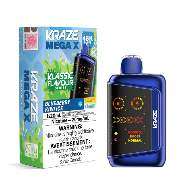 Kraze Mega X 48K Classic Flavours Series