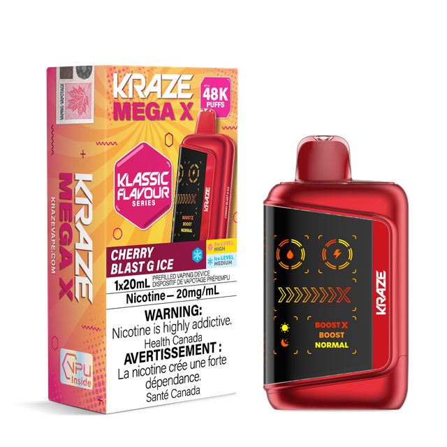 Kraze Mega X 48K Classic Flavours Series