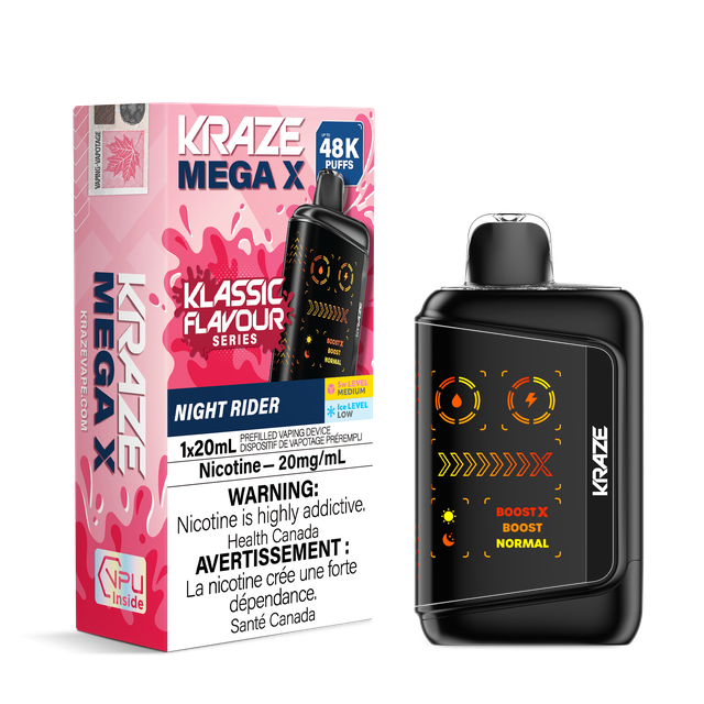 Kraze Mega X 48K Classic Flavours Series