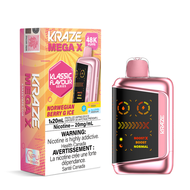 Kraze Mega X 48K Classic Flavours Series