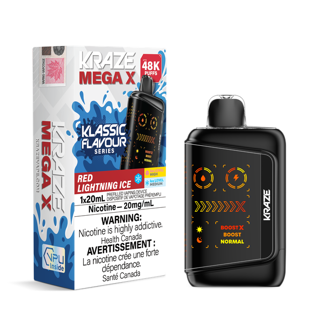 Kraze Mega X 48K Classic Flavours Series