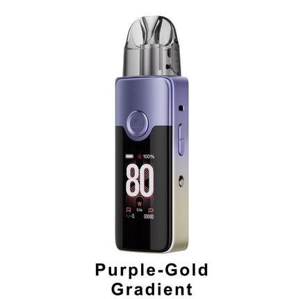 Voopoo VINCI E80 Pod Kit with 2mL pod, compact pod mod device, sleek design, and adjustable airflow for vaping.