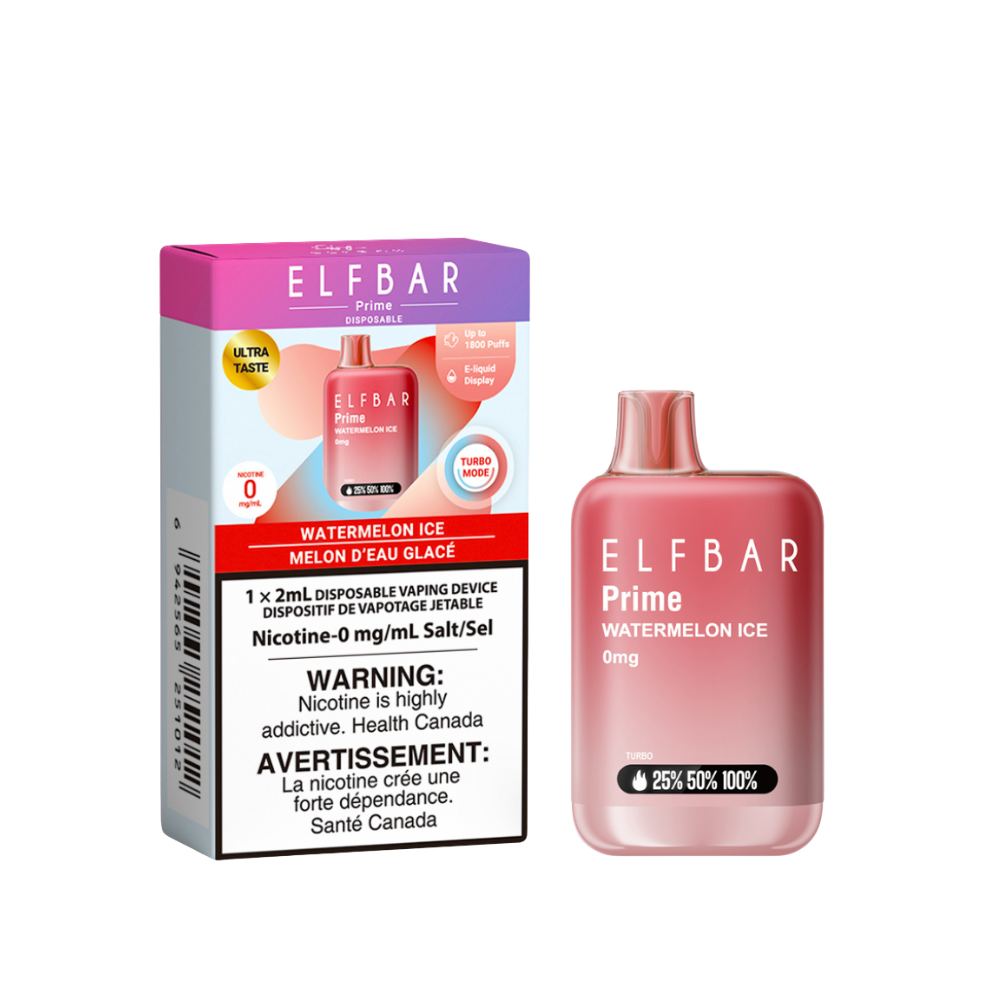 Elfbar Prime 1800 Zero Nicotine