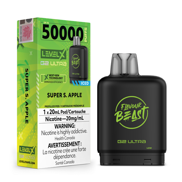 Level X Flavour Beast G2 Ultra Pods 50K